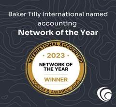 Baker Tilly International nommé réseau comptable de l’année.